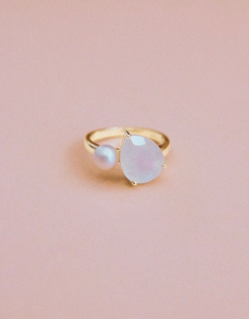 The Moon is a Loyal Companion ring
